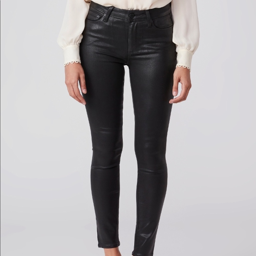 Margot Ankle waxed skinny jeans